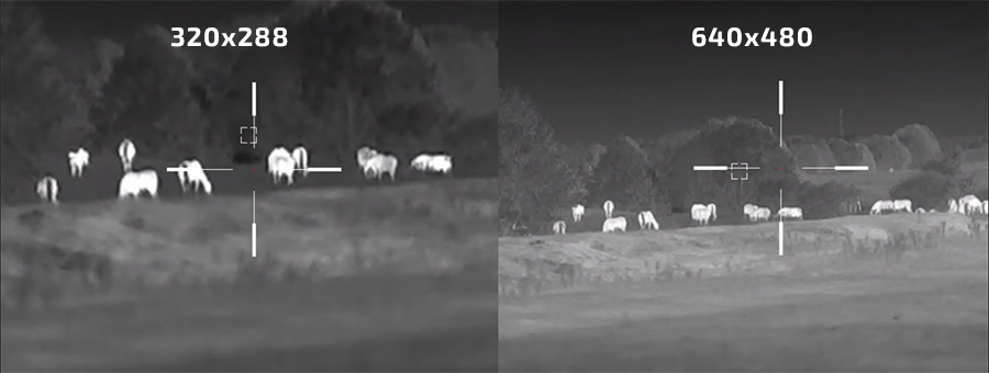 різниця роздільної здатності матриці Роздільна здатність матриці