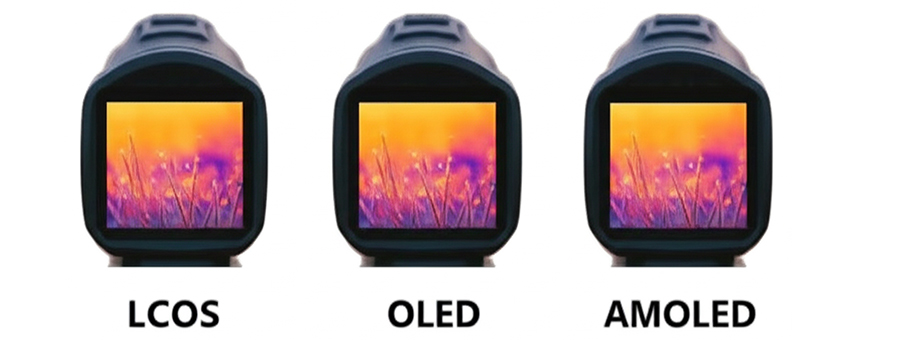 Дисплеї тепловізорів Види тепловізійних дисплеїв